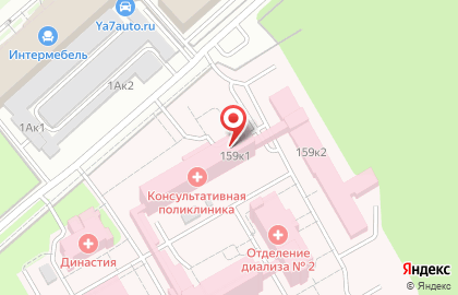 Кабинет флеболога Шалашова А.Г. на карте