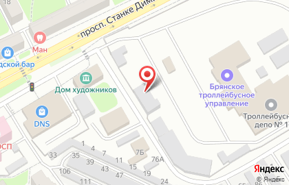 Рекламное агентство Север на проспекте Станке Димитрова на карте