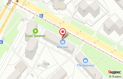Юнона на улице Труфанова на карте