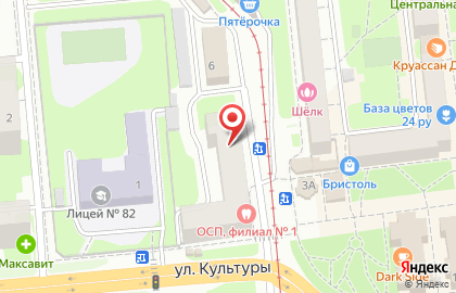 Магазин цветов в Нижнем Новгороде на карте