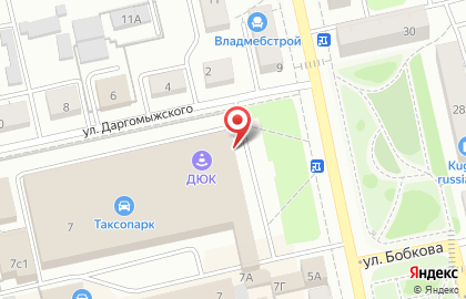 Автошкола Дюк на улице Чайковского на карте