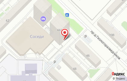 Продуктовый магазин в Тюмени на карте