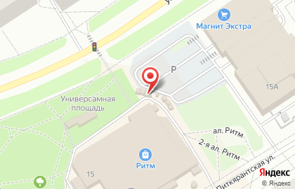Пекарня на Пирогова в Петрозаводске на карте