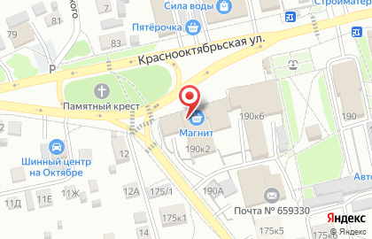 Фирменный магазин Ермолино на Краснооктябрьской улице на карте