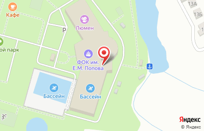 Физкультурно-оздоровительный комплекс г. Гусева на карте