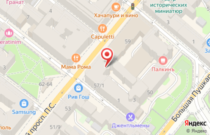 Интим-бутик Love Zona в Петроградском районе на карте
