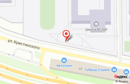 Компания Российские Ресурсы на улице Крестинского на карте