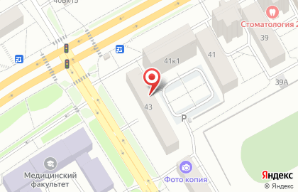 Торговая компания Реал на Московском проспекте на карте