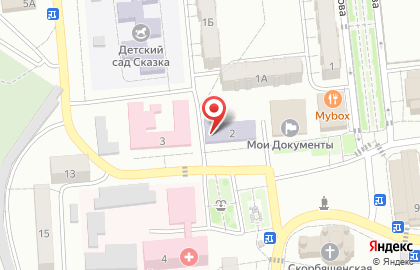 Городищенская вечерняя (сменная) общеобразовательная школа на карте