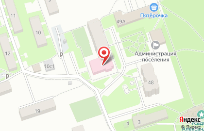 Щаповская амбулатория, пос. Щапово на карте