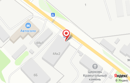 Торговая компания ЛедиСтрой на Стеклозаводском шоссе на карте