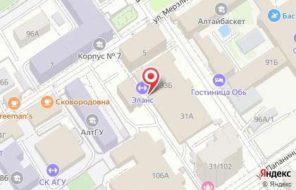 ФСС Барнаул на карте