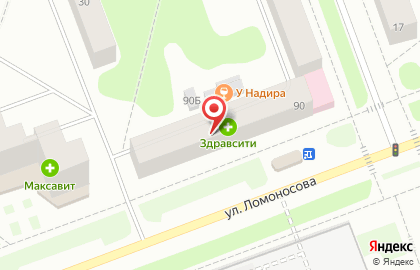 Стиль Интер-Обувь на улице Ломоносова на карте