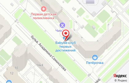 Школа танцев Зебра в Екатеринбурге на карте