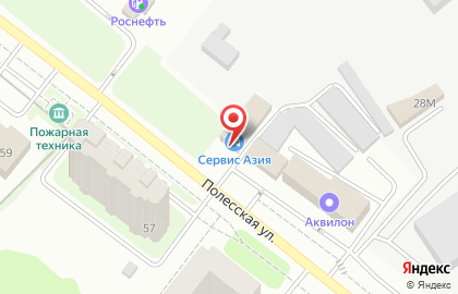 Компания по прокату автомобилей Opel-NAPROKAT на Полесской улице на карте