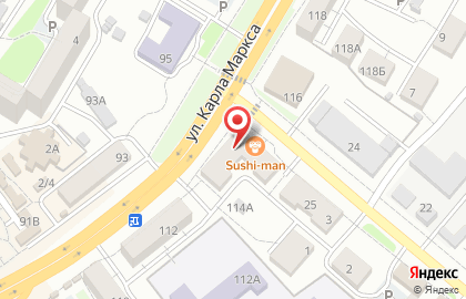 Банкомат АКБ Росбанк, Дальневосточный филиал на улице Карла Маркса, 114 на карте