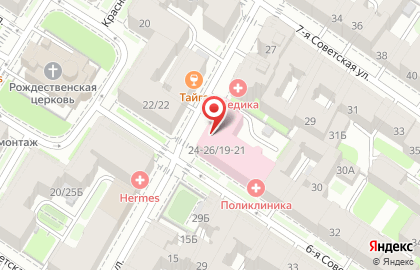 21 век на 6-ой Советской улице на карте