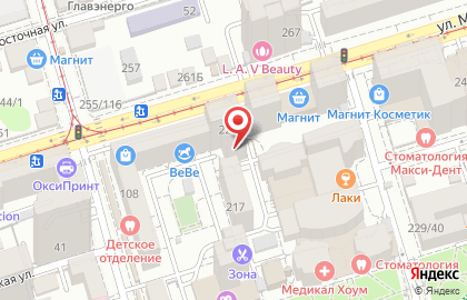 Салон красоты Париж на улице Максима Горького на карте