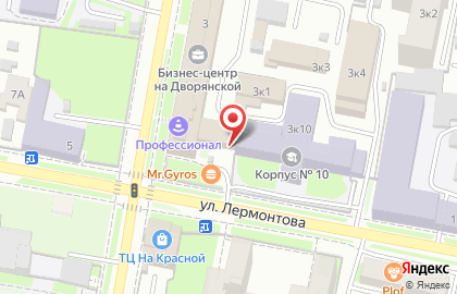 Торговая компания Электрод+ на улице Лермонтова на карте