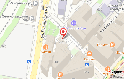 Автомойка Ека в Тверском районе на карте