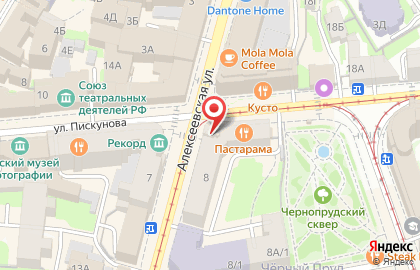 Банкомат АК Барс на Алексеевской улице на карте