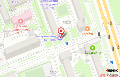 Нотариус Теребков А.В. на карте