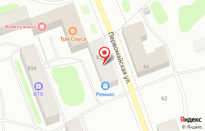 Магазин Товары для рукоделия на Первомайской улице на карте