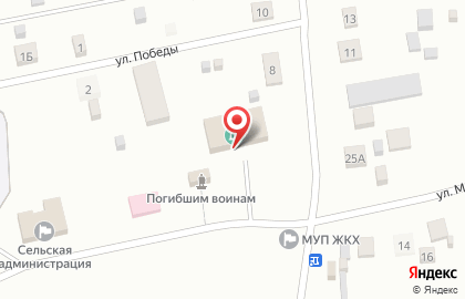 Маломинусинский сельский дом культуры в Центральном переулке на карте