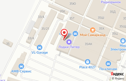 Магазин сантехники в Санкт-Петербурге на карте