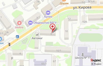 Агентство недвижимости Элит Сити во Владивостоке на карте