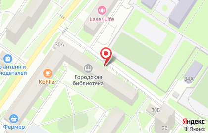 Кингисеппская Центральная Городская Библиотека на карте