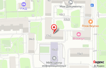 Частный детский сад Бэбитеррия на Гвардейской улице на карте