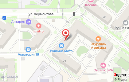 Центр коррекции и развития речи на улице Лермонтова на карте