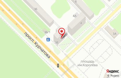 Магазин игрушек Игролэнд на проспекте Курчатова на карте