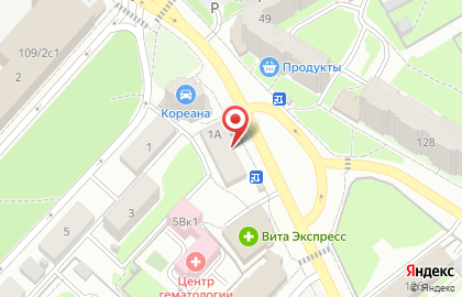 Текстильный магазин Подушка на улице Строителей на карте