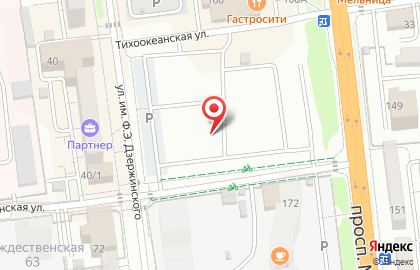 Фирменный магазин морепродуктов Янтарное в Южно-Сахалинске на карте