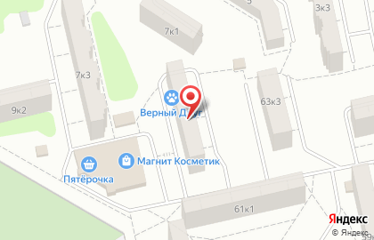 Участковый пункт полиции в Железногорске на карте