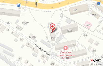 Магазин профессиональной косметики Белир на Таганрогской улице на карте