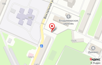 Киоск по продаже питьевой воды Ключ здоровья на Вокзальной улице на карте