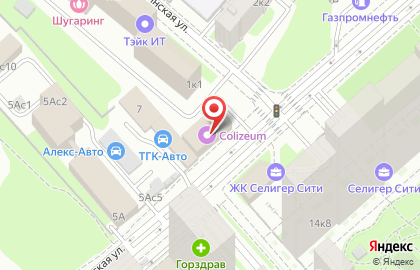 Кокос на Пяловской улице на карте