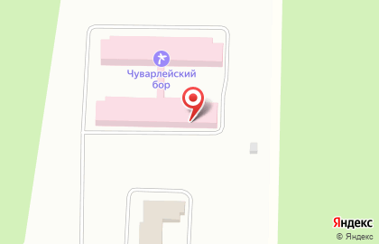 Санаторий в Чебоксарах на карте