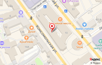 Фаберлик на Комсомольской на карте