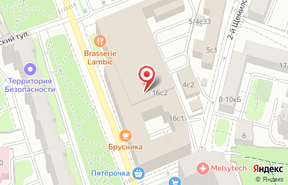 Лабрадор на Краснопролетарской улице на карте