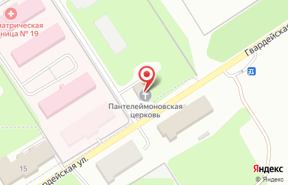 Храм Великомученника целителя Пантелеймона на карте