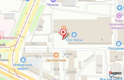Дядя Денер №1 в Октябрьском районе на карте