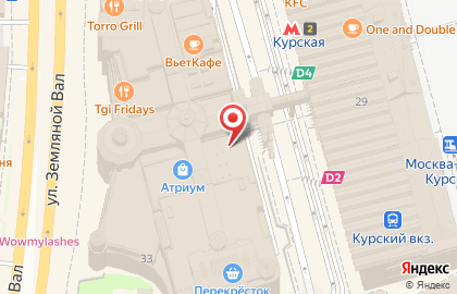 Чайный магазин Mlesna на метро Курская на карте