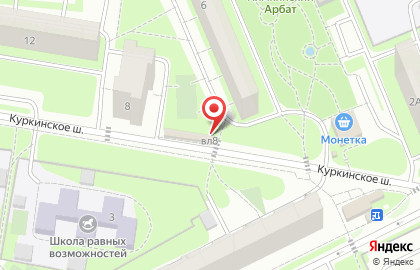 Цветочный магазин в Москве на карте