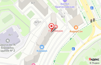 Компания по оценке ущерба Лекс Эксперт на Братиславской улице на карте