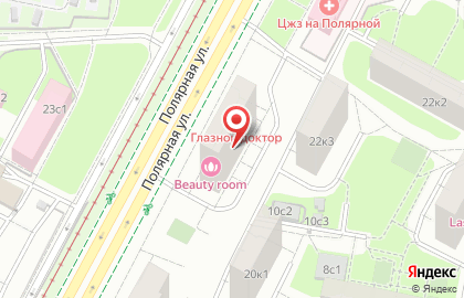 Цветы на Полярной 22 на карте