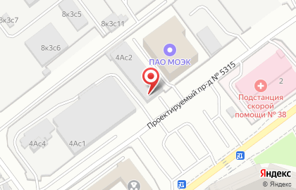 Торгово-сервисный центр Megaprint на Голубинской улице на карте